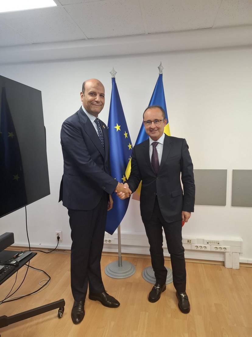Excelența Sa Ambasadorul Chaouki Chemmam a efectuat o vizită de curtoazie la Secretarul de Stat pentru Energie al României, dl Cristian-Silviu BUȘOI