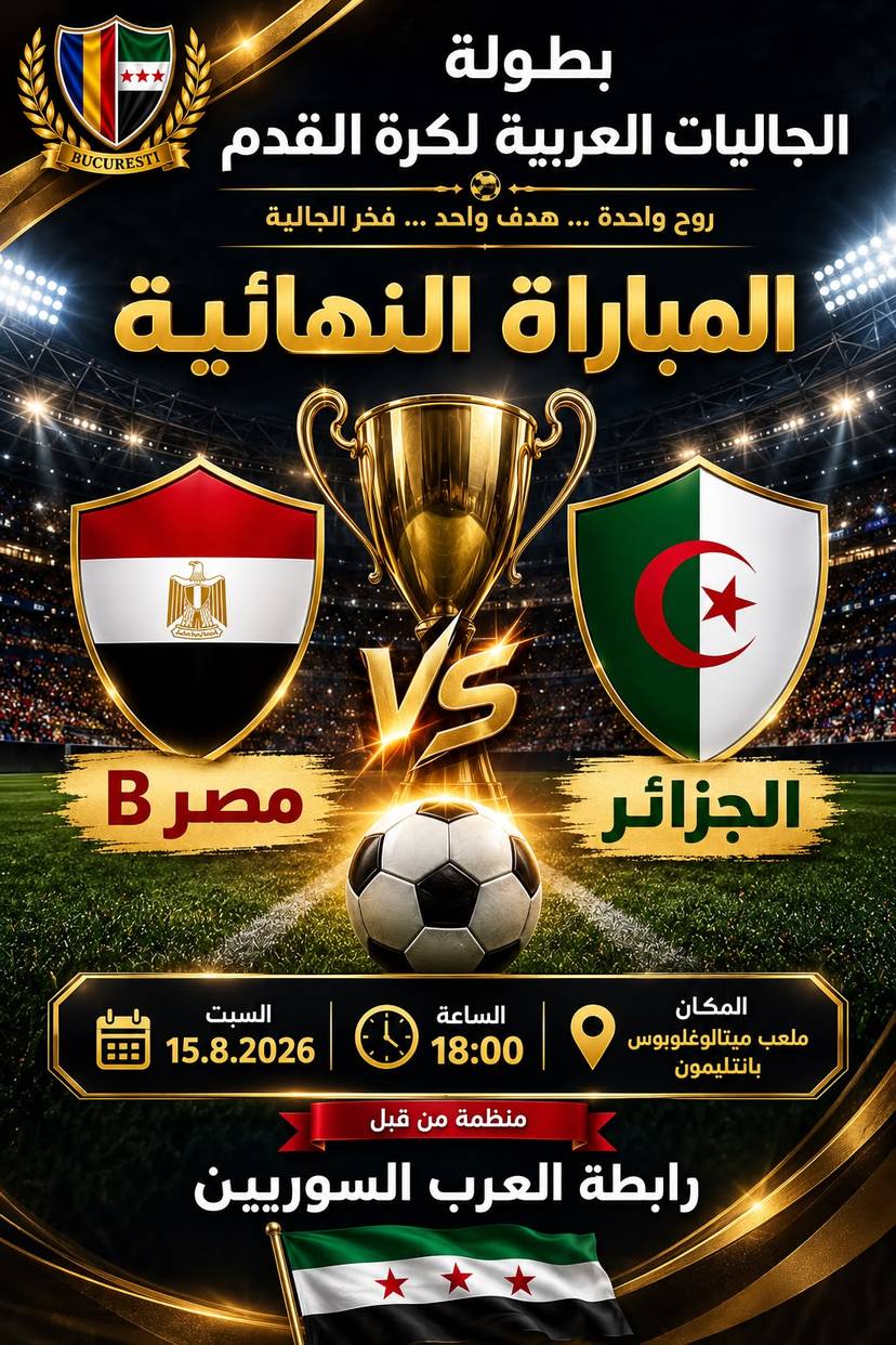 إعلان للجالية الوطنية المقيمة برومانيا