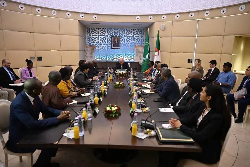 Attaf primește o Delegație a Consiliului de Pace și Securitate al Uniunii Africane